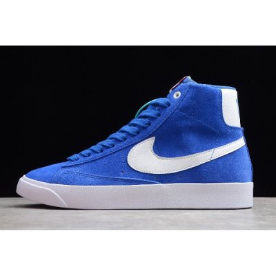 Nike Blazer Mid Mavi Kaykay Ayakkabı Türkiye - GQI32CHI